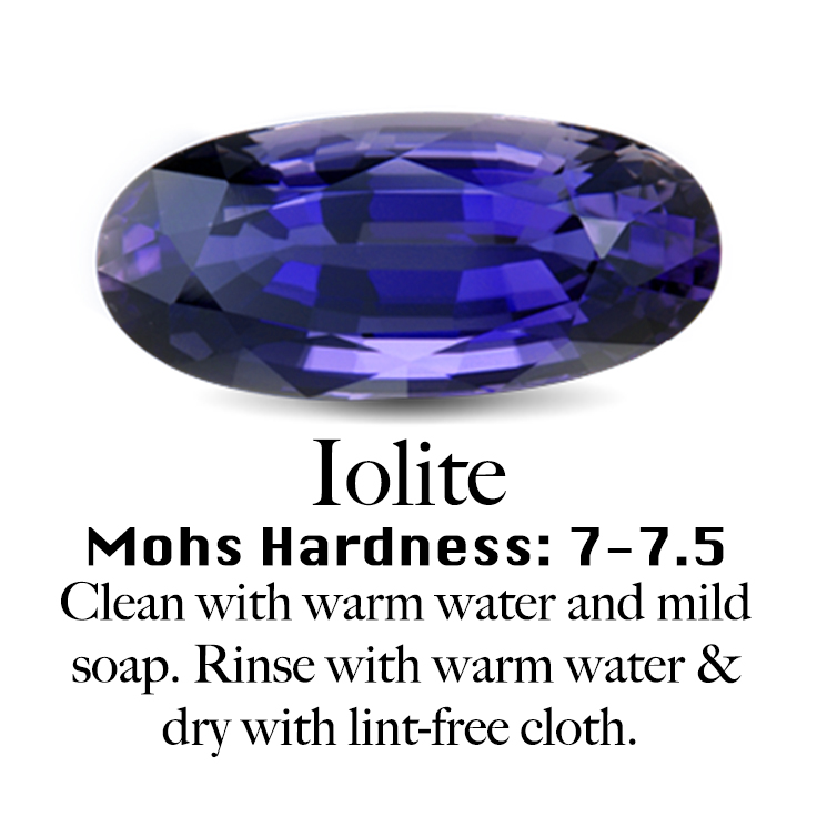 How to clean Iolite