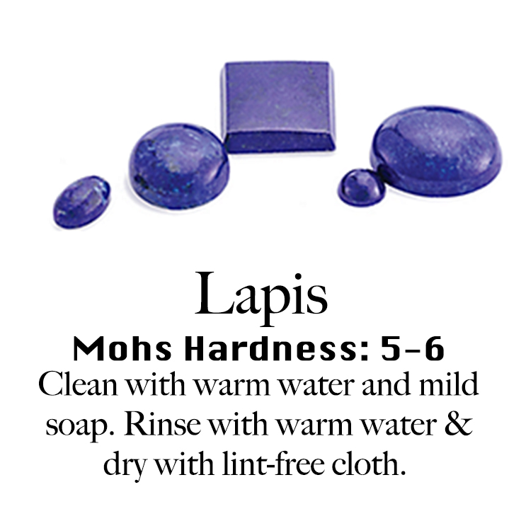 How to clean lapis